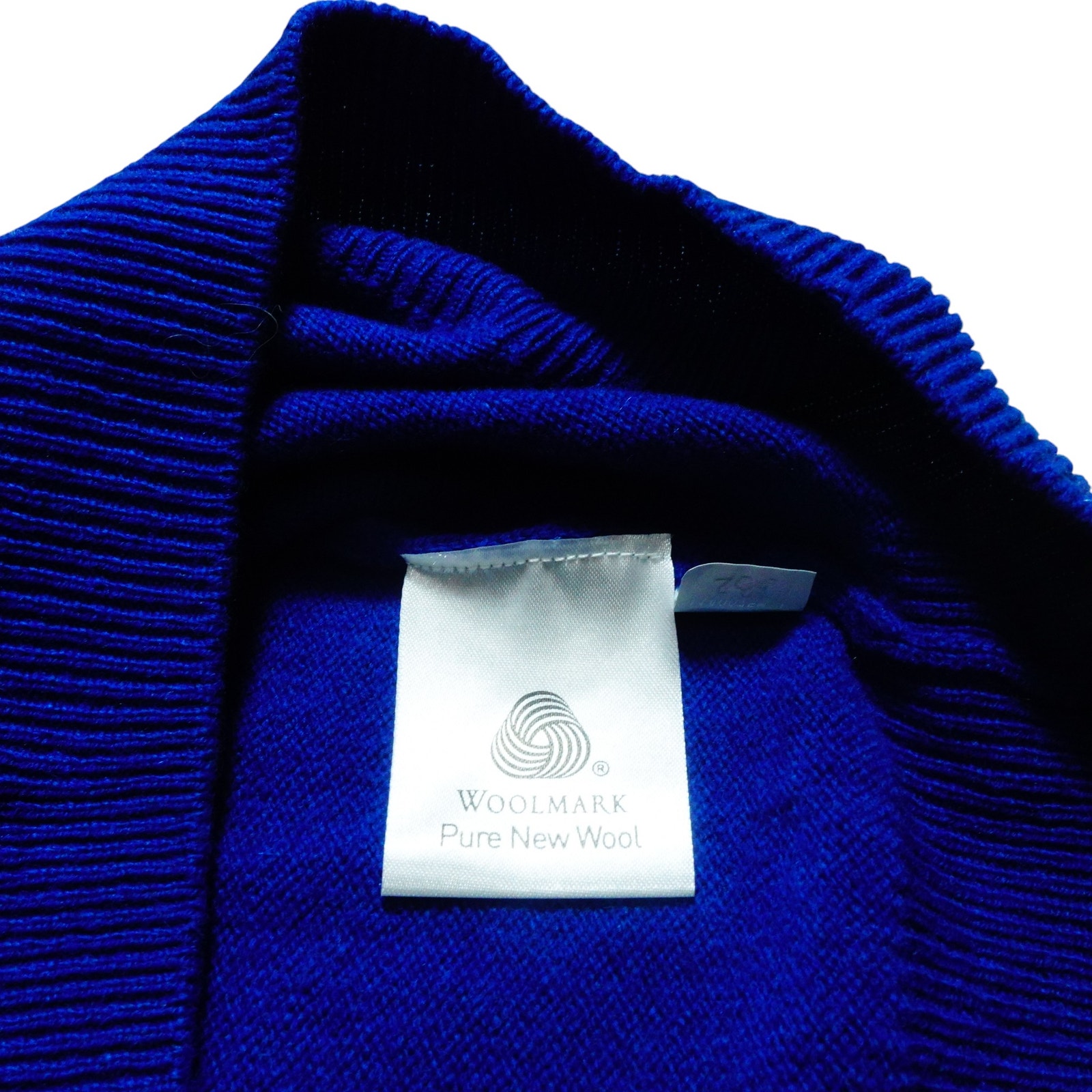 Pringel Of Scotland Blue Wool Woolmark Pure Vest Golf Outdoors Preppy Sweater Xl — image 6 of 7
